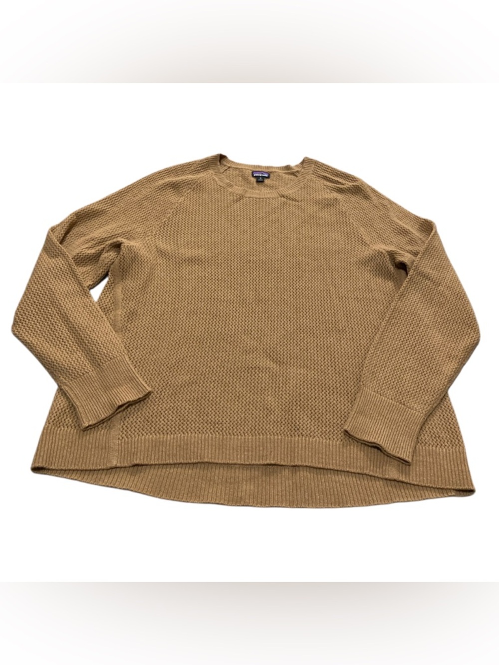 Patagonia Recycled Cashmere Loose-Knit Crew Women’s XL FLAW